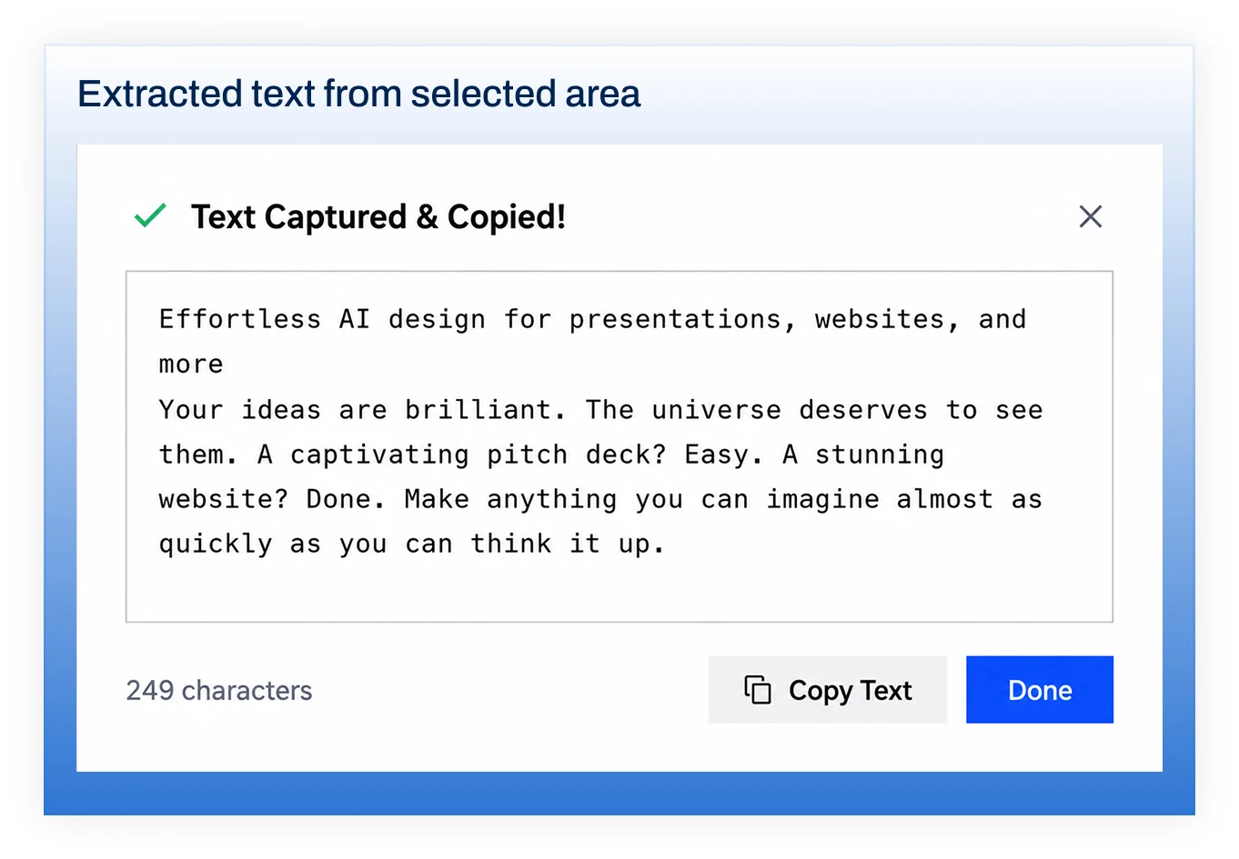 Local WebAssembly OCR Extraction Showcase
